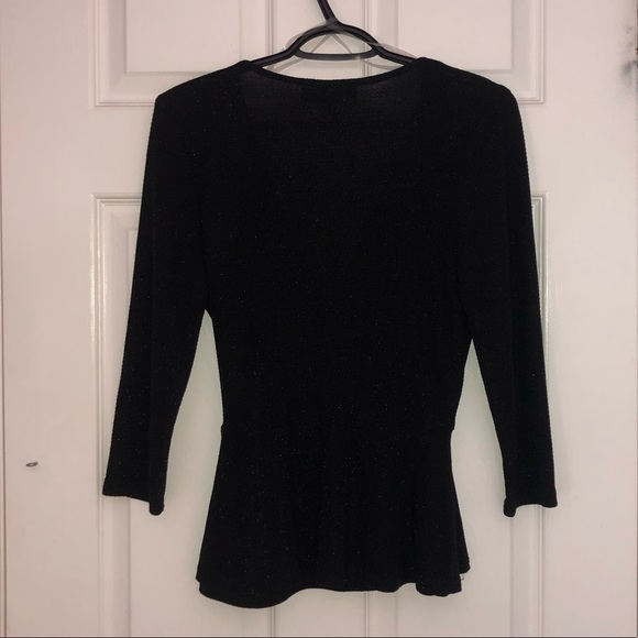 V-neck wrap blouse - Picture 6 of 6